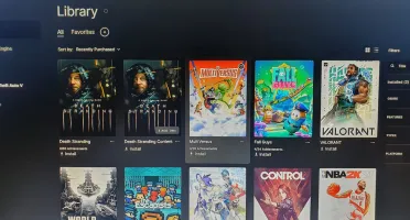 Conta epic games
