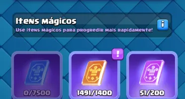 Conta CLASH ROYALE NV 64, troféus 11k+, 17 Evo, 3 Hero, LEIA