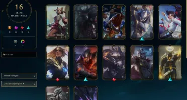 CONTA LOL DIAMANTE SOLOQ, + de 10k de ESSÊNCIAS