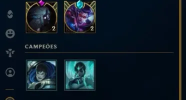 League Of Legends lvl . 107 + 77 champs