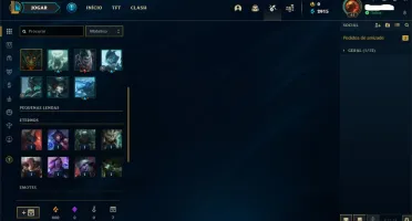 Conta league of legends diamante4