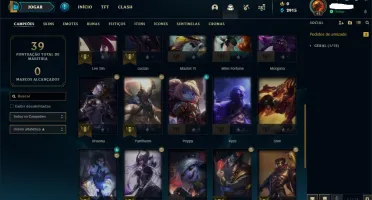 Conta league of legends diamante4