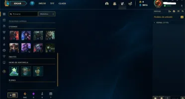 Conta league of legends diamante4