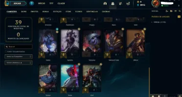 Conta league of legends diamante4