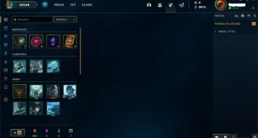 Conta league of legends diamante4
