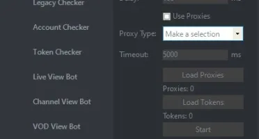 VIEWER BOT DE VISUALIZAÇÕES PARA TWITCH