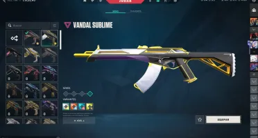 Conta Valorant com vandal sublime, ancifogo e mt mais..