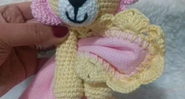 Naninha ou Manta do Apego em Crochê