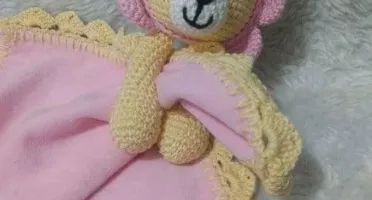 Naninha ou Manta do Apego em Crochê