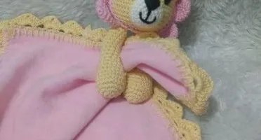 Naninha ou Manta do Apego em Crochê