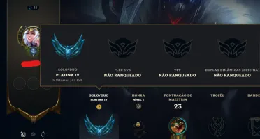 Conta - Elo Platina 4 Sk1ns ✅ Email + Senha ✅