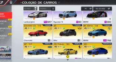 Conta do Racing Master