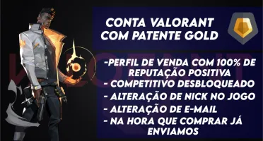 CONTA OURO VALORANT