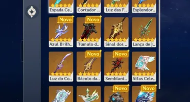 Conta Genshin Impact nível 60