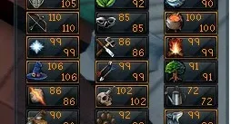 CONTA RUNESCAPE 138 - 2545 TOTAL LEVEL
