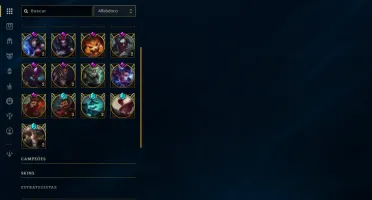 Conta League of Legends - Esmeralda 1 - MMR DE DIAMANTE