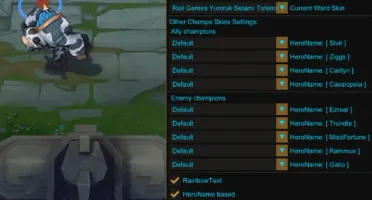 Skin Changer - League Of Legends (Vanguard Bypass)