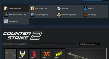 Conta de steam