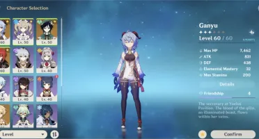 Ar 38 Ganyu + Harpa + Venti
