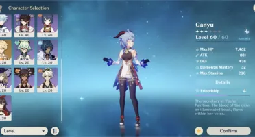 Ar 38 Ganyu + Harpa + Venti