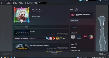 Conta Steam barata