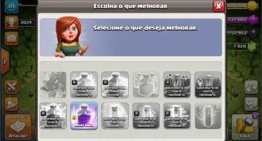 Clash of Clans - CV9 FULL - 7820 gemas