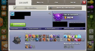 Clash of Clans - CV9 FULL - 7820 gemas