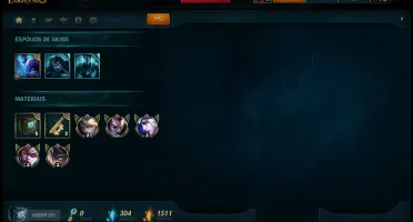 CONTA LOL - 30 CAMPEÕES + 7 SKINS + GOLD (Solo/Duo e Flex)