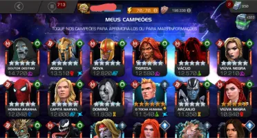 Conta Marvel Torneio de Campeões-Cavaleiro