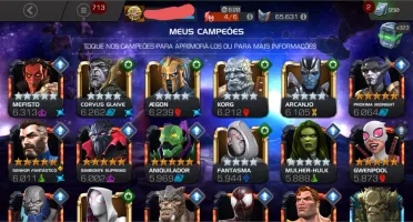Conta Marvel Torneio de Campeões-Cavaleiro