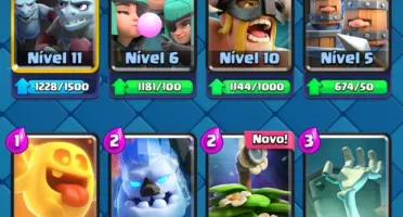 Conta Clash Royale - Lvl 34 - 4412 Trofeus - Cartas Upadas