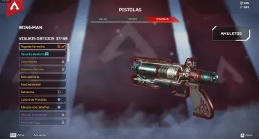 Conta Apex Legends Main Wraith e Octane Nivel 500