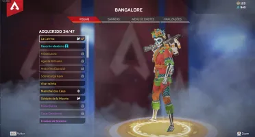 Conta Apex Legends Main Wraith e Octane Nivel 500