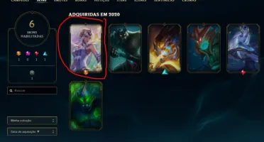 ✅(BARATA) ✅8700 RP ✅PLATINA 4✅HEXTEC CHEIO ✅LER DESCRIÇÃO.
