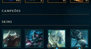 Conta MESTRE League of Legends