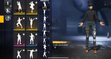 Conta free fire 2018 lv53 focado para personagem feminino