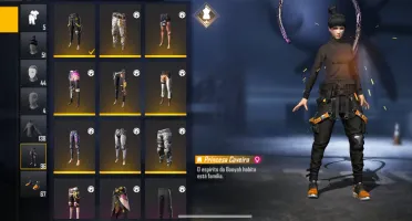 Conta free fire 2018 lv53 focado para personagem feminino