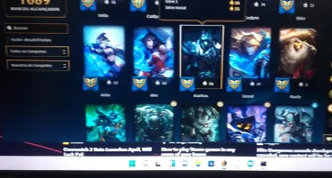 Conta no League of legend 1085 skins