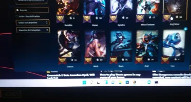 Conta no League of legend 1085 skins