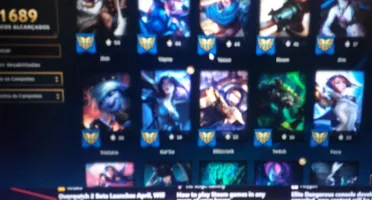 Conta no League of legend 1085 skins
