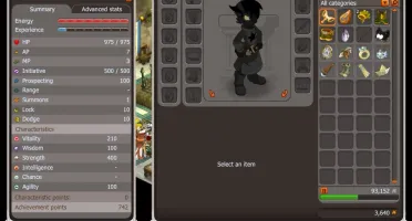 SPIRITIA - Sram 199 COM SET+EXO GLURSÃO (+4 chars scrolled)