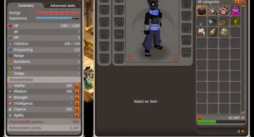 SPIRITIA - Sram 199 COM SET+EXO GLURSÃO (+4 chars scrolled)