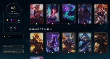 Conta Platina 3 com Skin Rara Irelia Prestígio (Mítica)
