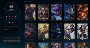 Conta Platina 3 com Skin Rara Irelia Prestígio (Mítica)