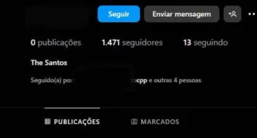 Instagram real com +1.400 seguidores ativos