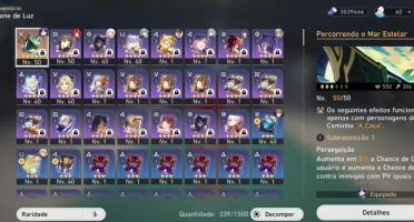 Honkai nível 39 Argenti + HuoHuo + Welt
