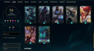 Conta Silver 3 Lol Em Bom Estado