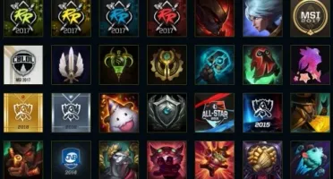 League of Legends 136 champs 53 skins lvl 38