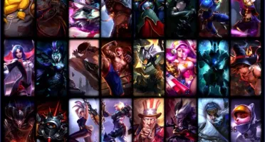 League of Legends 136 champs 53 skins lvl 38