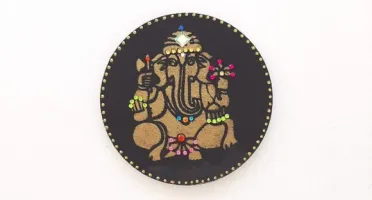 Mandala Indiana Preta